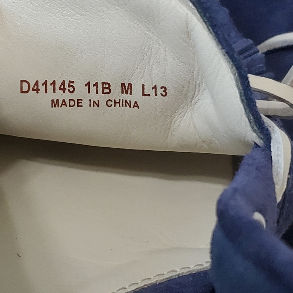 Cole Haan Cobalt Blue Suede Moccasin Driving Loafers Mens 11 - Picture 7 of 11
